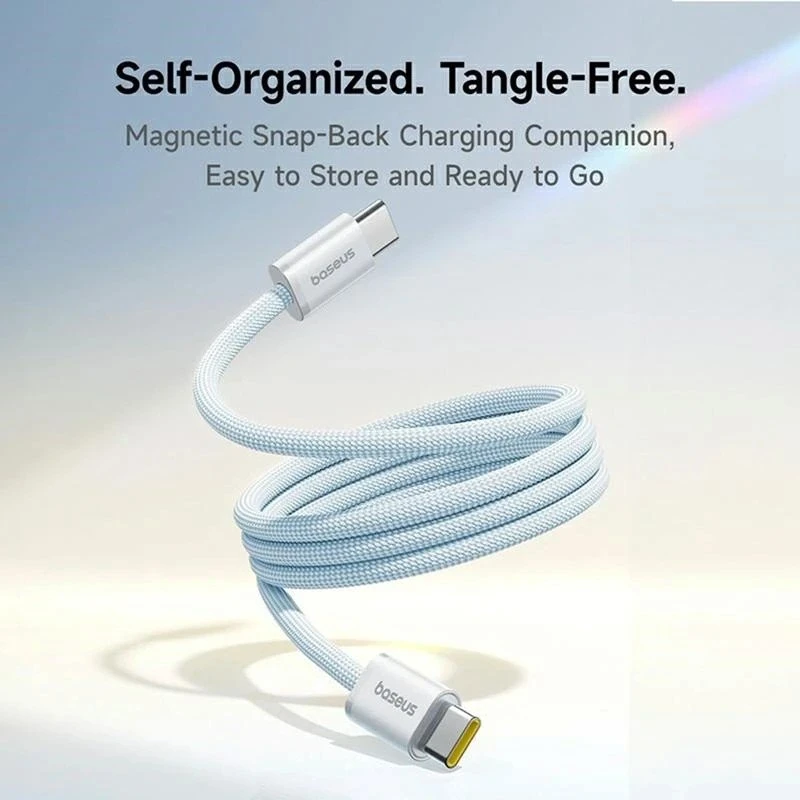 Datový kabel Baseus Dynamic 4 Pro Series USB-C - USB-C 100W 1m, modrá