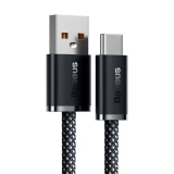 Datový kabel Baseus Dynamic Series Fast Charging USB-A - USB-C 100W 2m, slate gray