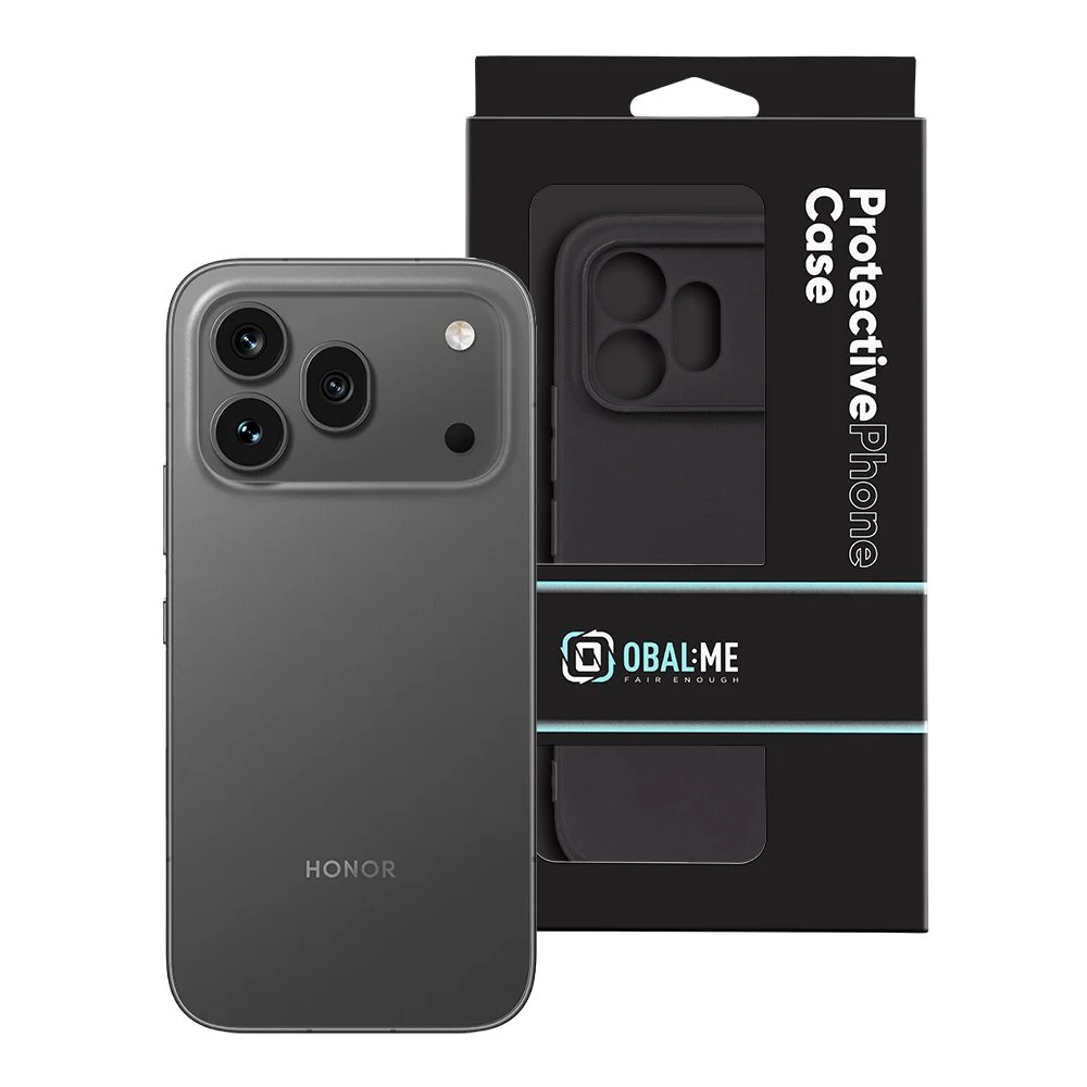 OBAL:ME Matte TPU Kryt pro Honor 600 Pro Black