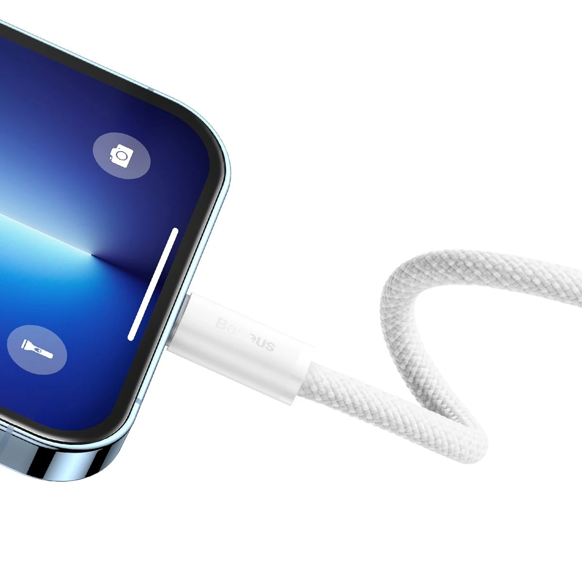 Kabel Baseus CALD000102 Dynamic Series USB-C to Lightning 20W 2m, bílá