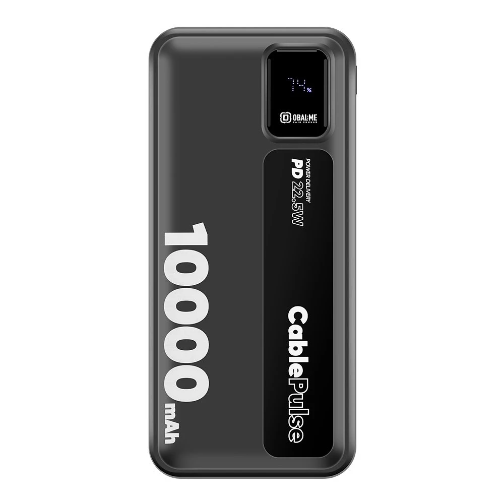 OBAL:ME CablePulse Powerbanka 10000mAh 22,5W Black