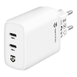 Nabíjecí adaptér Tactical Base Plug Dual 40W, bílá