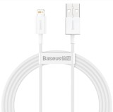 Kabel Baseus CALYS-B02 Superior Fast Charging Lightning 2.4A 1.5m, bílá