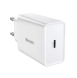 Mini nabíječka Baseus CCFS-SN02 Speed USB-C 20W, bílá