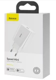 Mini nabíječka Baseus CCFS-SN02 Speed USB-C 20W, bílá