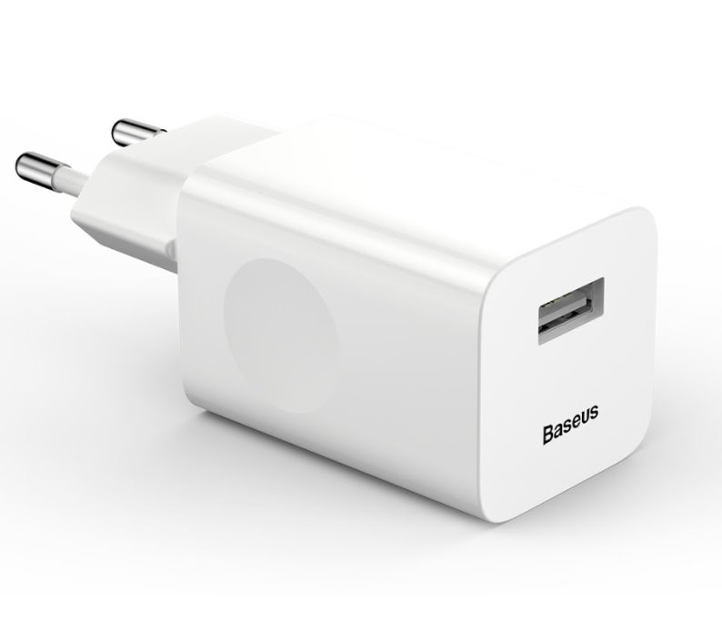 Nabíječka Baseus CCALL-BX02 Quick Charger 24W, bílá