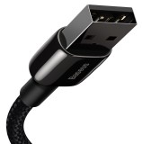 Kabel Baseus CALWJ-01 Tungsten Gold Lightning 2.4A 1m, černá