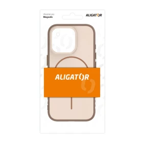 Pouzdro ALIGATOR MagFit iPhone 16 Pro, beige