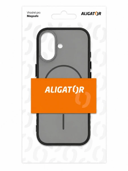 Pouzdro ALIGATOR MagFit iPhone 16, black