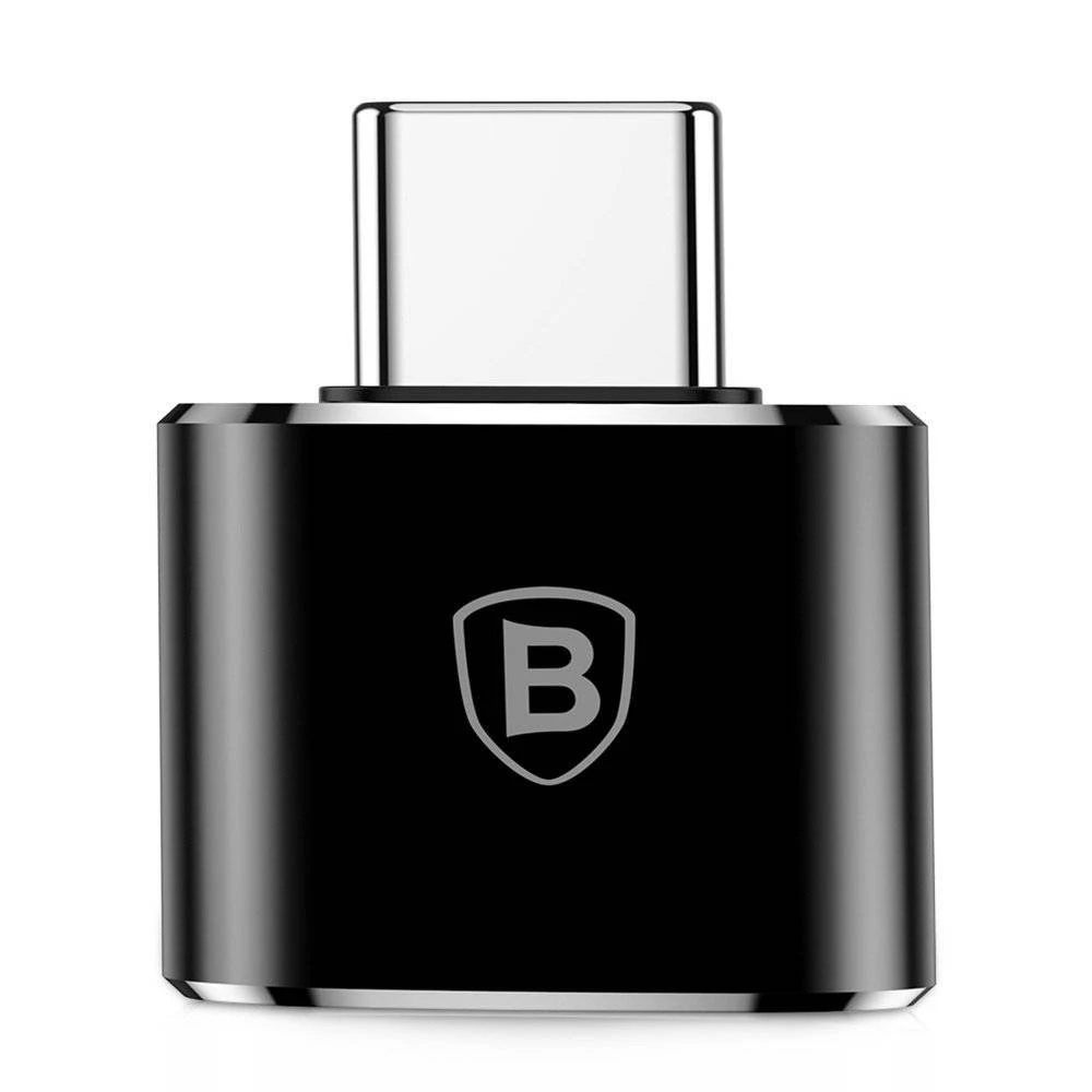 Adaptér Baseus CATOTG-01 z USB-A na USB-C, černá 