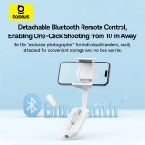 Baseus TechShot Series Dual-Support Selfie Stick Moon, bílá