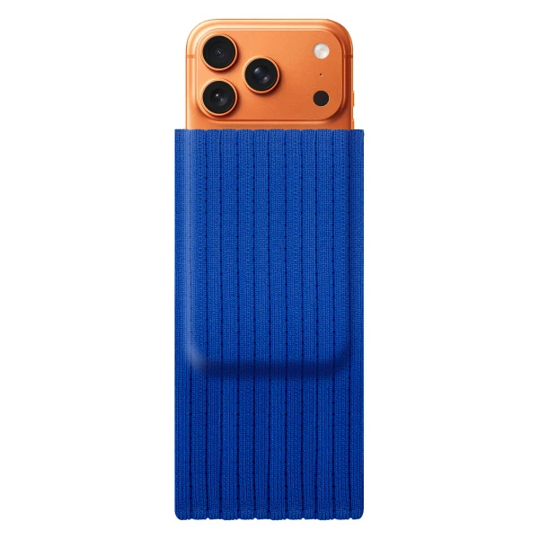 Ponožka na telefon S, safírová