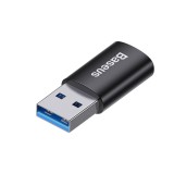 Mini OTG Adaptér Baseus ZJJQ000103 Ingenuity z USB-C na USB-A, modrá