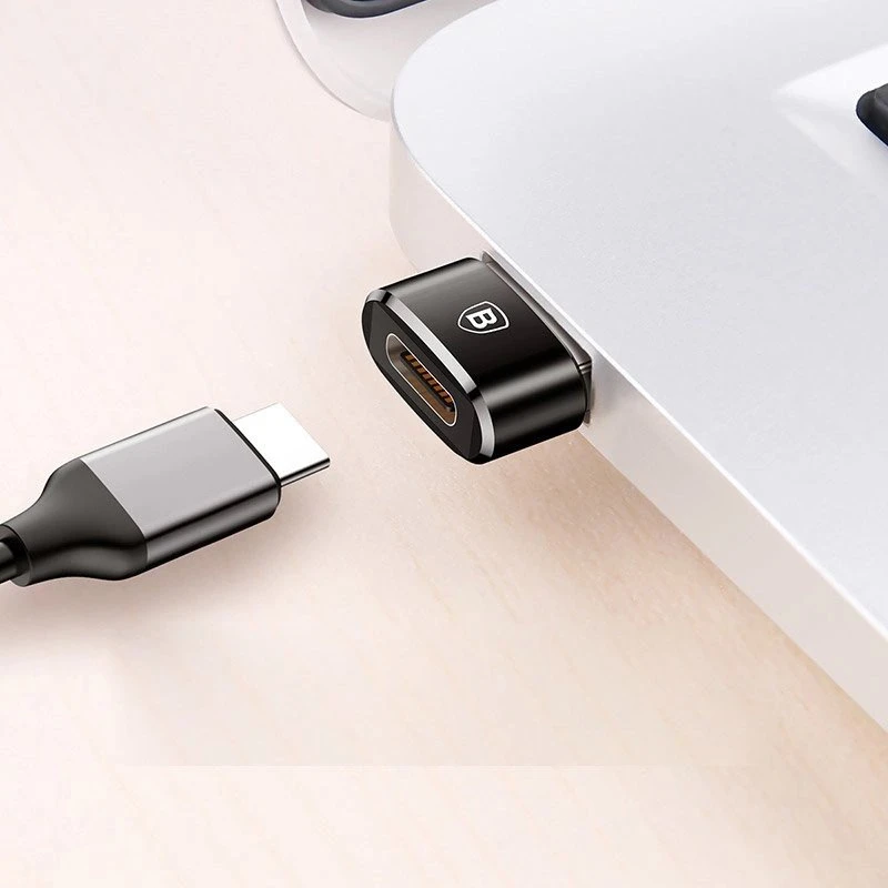 Baseus Adaptér z USB-C na USB-A, černá