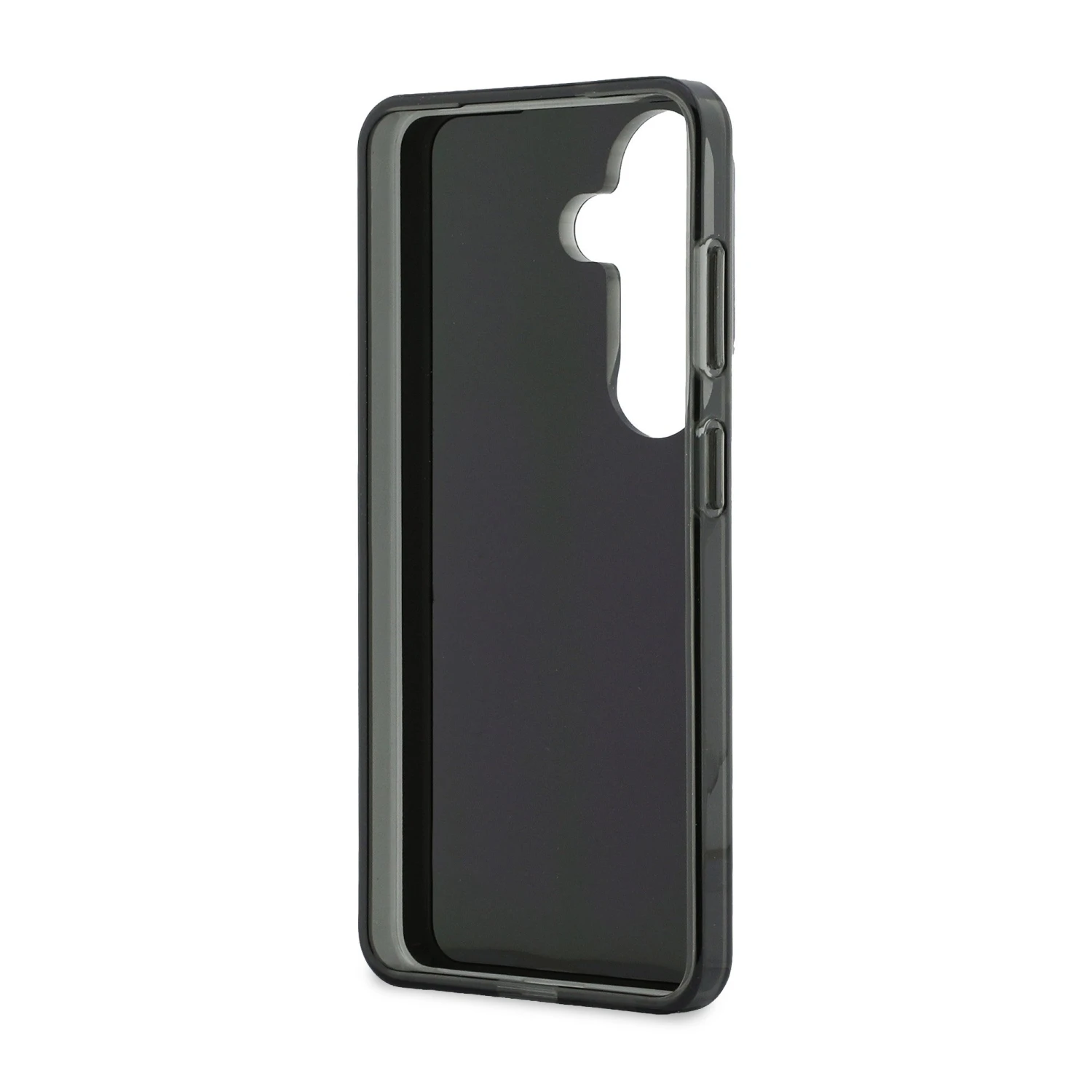 Guess IML 4G Script Metal Logo Zadní Kryt pro Samsung Galaxy 26 Black