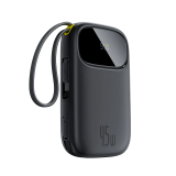 Powerbanka Baseus EnerFill FC31 Qpow 3 20000mAh, 45W, s kabelem USB-C a Lightning, černá