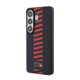 Red Bull PU Leather Meshed Powerbar Magnetic Zadní Kryt pro Samsung Galaxy S26 Ultra Navy