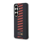Red Bull PU Leather Meshed Powerbar Magnetic Zadní Kryt pro Samsung Galaxy S26+ Navy