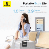 Bezdrátová powerbanka Baseus PicoGo Qi2 5000mAh, 20W, černá