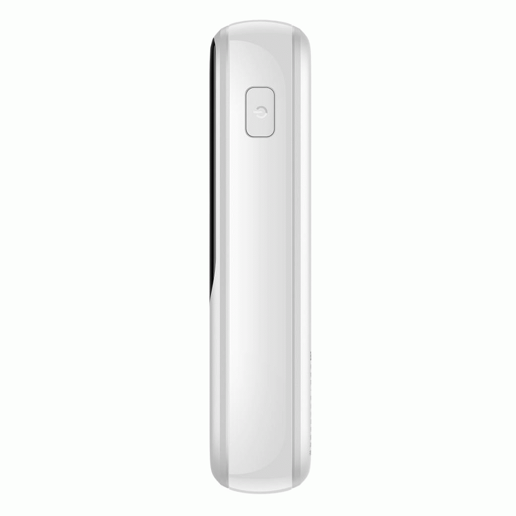Powerbanka Baseus Qpow Pro 10000mAh, 22,5W, s kabelem USB-C, bílá