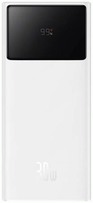 Powerbanka Baseus Star-Lord 20000mAh, 30W, bílá