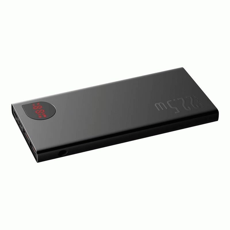Powerbanka Baseus Adaman 10000mAh, 22,5W, černá