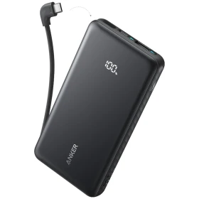 Powerbanka Anker Zolo 20000mAh, 22,5W s kabelem USB-C, černá