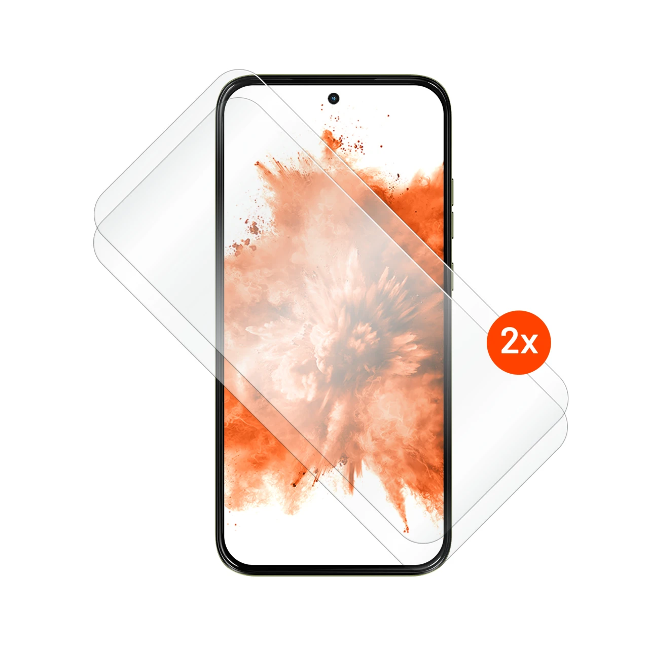 Tvrzené sklo FIXED pro Motorola Moto G67 5G, 2ks, čiré