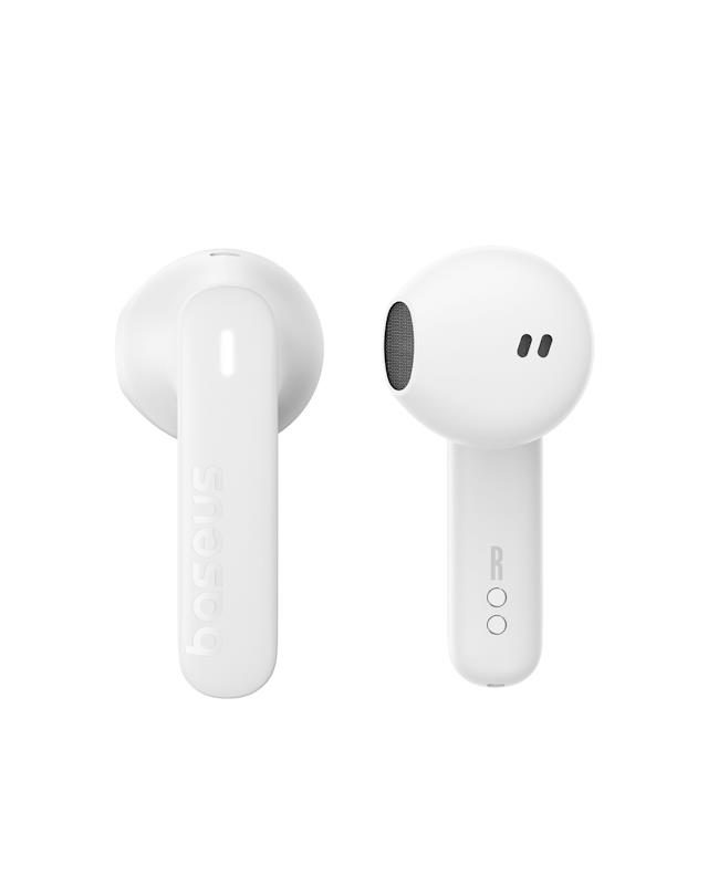 Bluetooth sluchátka Baseus Bowie E16, bílá