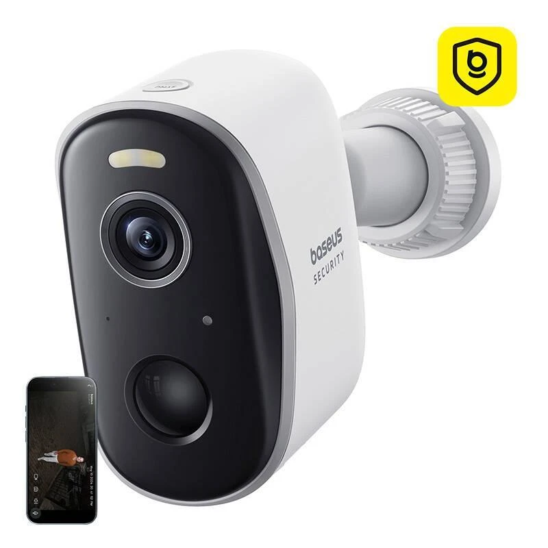 Venkovní kamera Baseus Security N1 Plus 2K, bílá