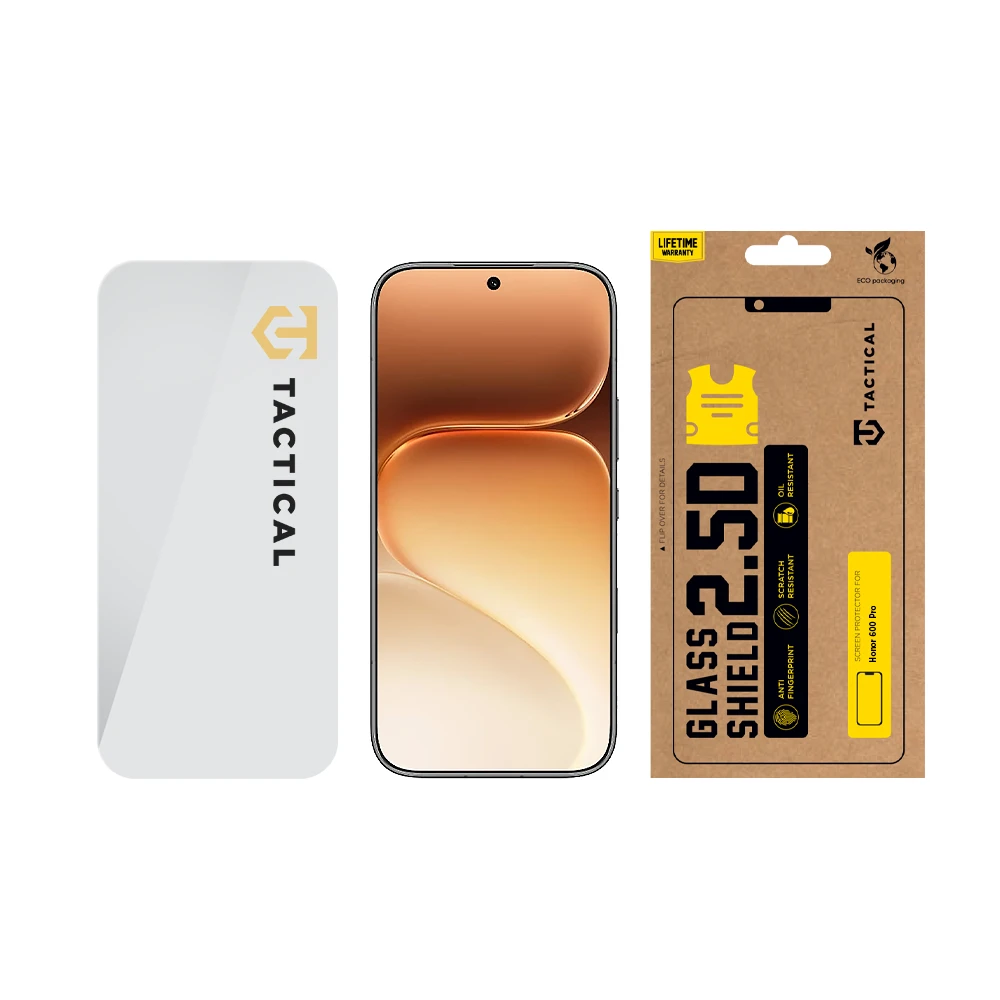 Tactical Glass Shield 2.5D sklo pro Honor 600 Pro Clear