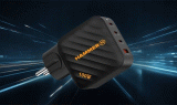 Nabíječka do sítě Hammer RapidCharge 100W, 1xUSB, 3xUSB-C, černá