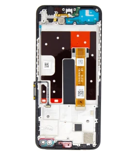 LCD Display + Dotyková + Přední Kryt Deska pro Oppo Reno4 Z/A92S Black (Service Pack)