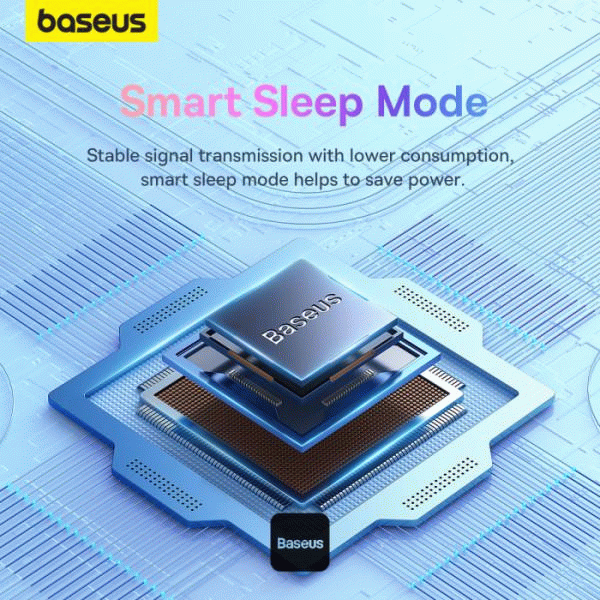 Bezdrátová myš Baseus F01B Tri-mode, šedá