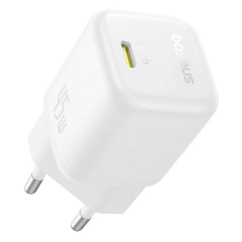 Nabíječka do sítě Baseus PicoGo 45W, 1xUSB-C, bílá