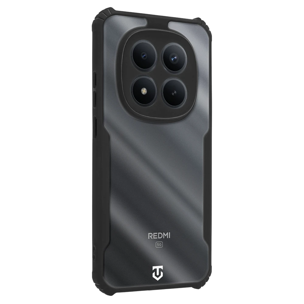 Tactical Quantum Stealth Kryt pro Xiaomi Redmi Note 15 Pro+ 5G/Poco M8 Pro Clear/Black