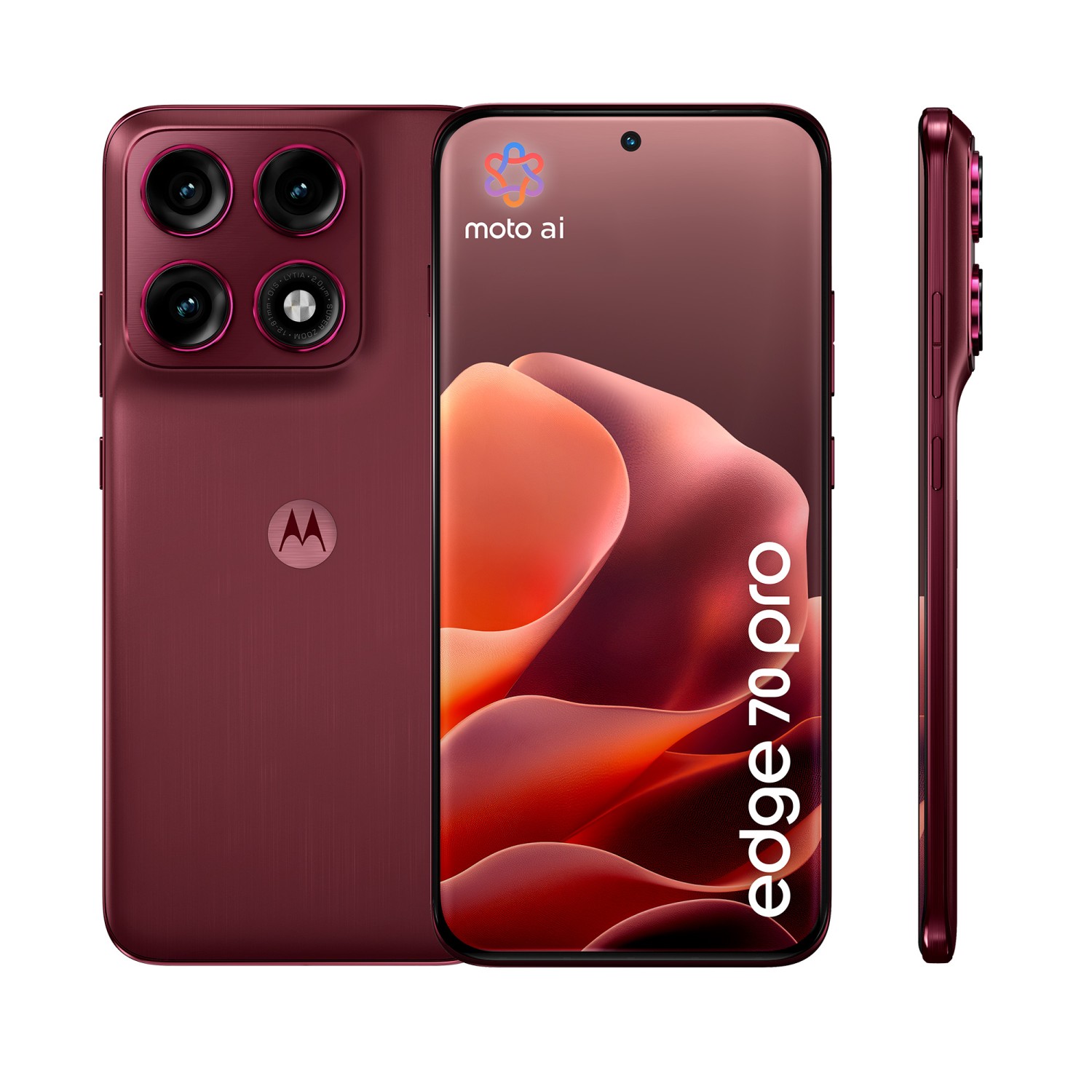 Motorola Edge 70 Pro 12GB/512GB ANTONE Zinfandel (Red)