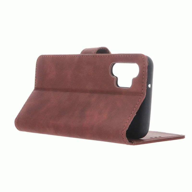 Flipové pouzdro Smart Velvet pro Xiaomi Redmi Note 15 Pro 5G, hnědá