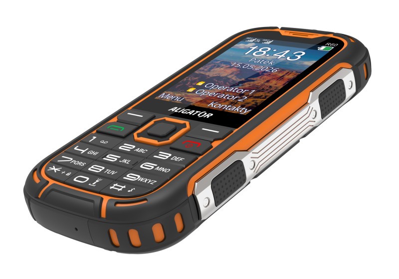Aligator R60 4G eXtremo černá / oranžová