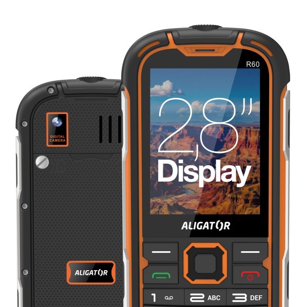 Aligator R60 4G eXtremo černá / oranžová
