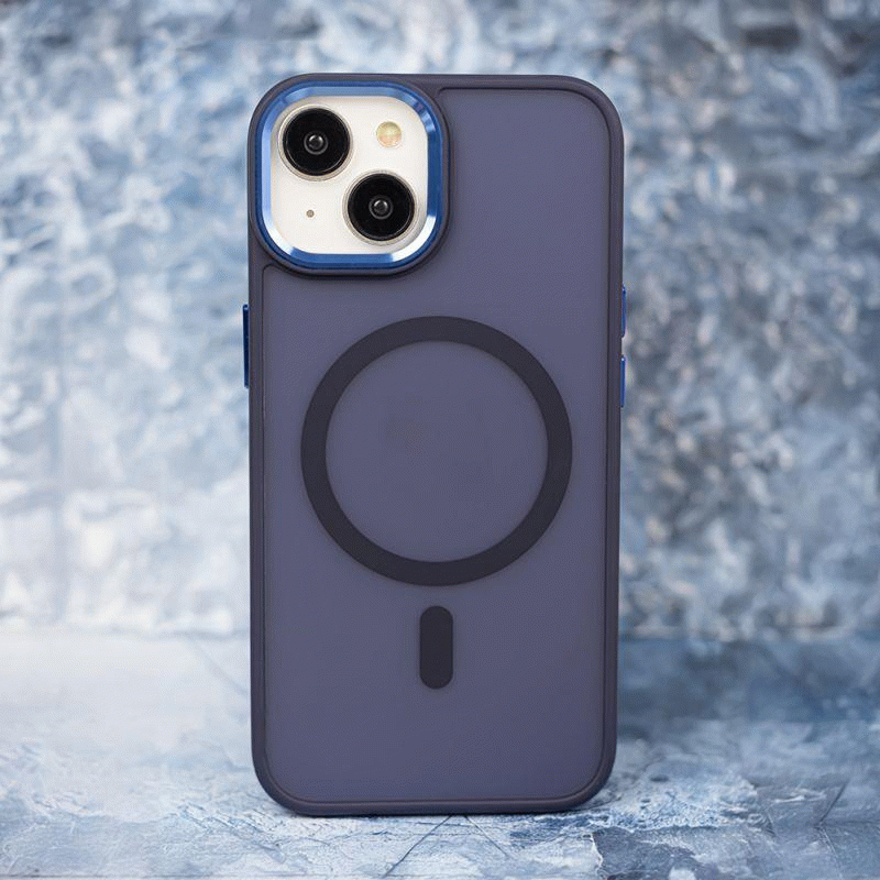 Zadní kryt Mag Frozen pro Samsung Galaxy A37 5G, modrá