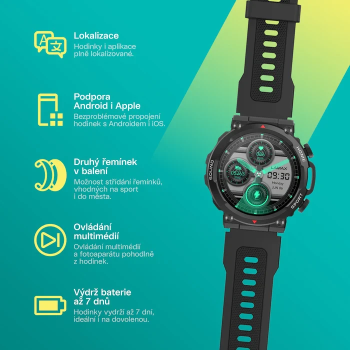 LAMAX Xplore Black
