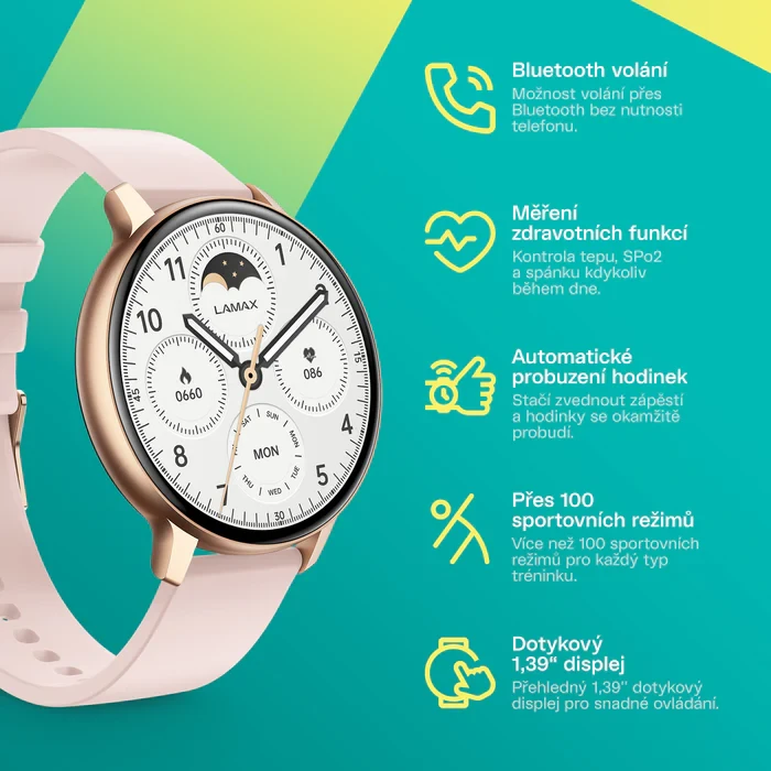 LAMAX Aura Rose Gold