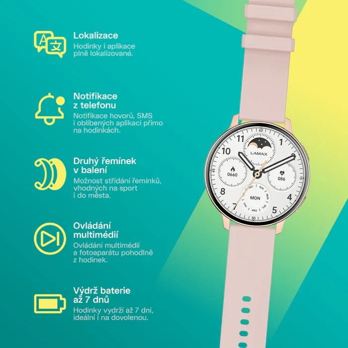 LAMAX Aura Rose Gold