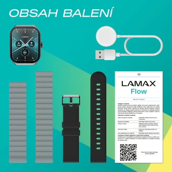 LAMAX Flow AMOLED Black