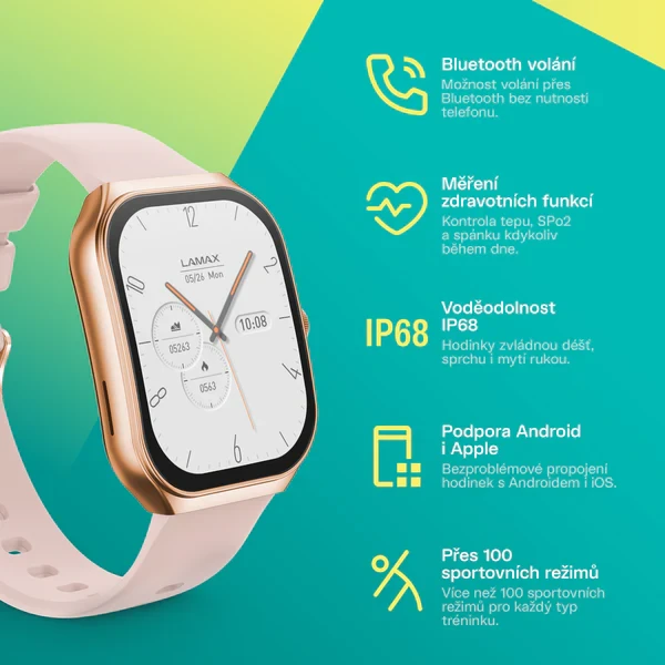 LAMAX Flow AMOLED Rose Gold