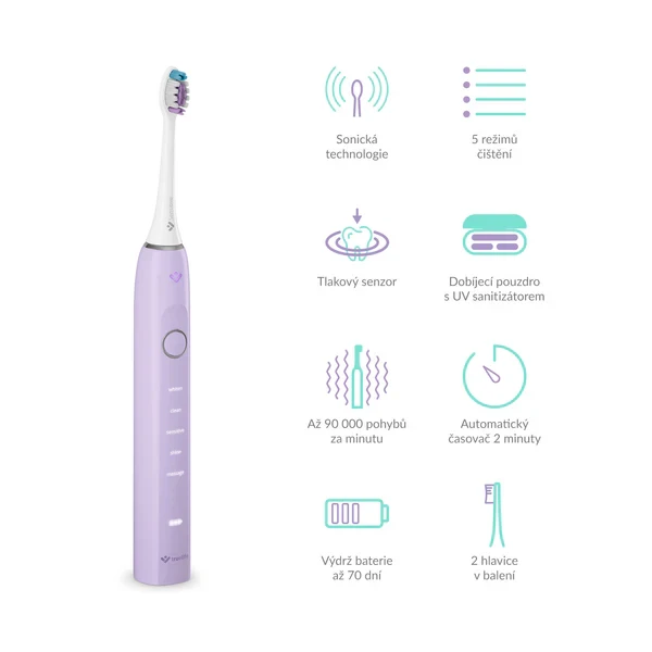 TrueLife SonicBrush Clean70 UV fialová