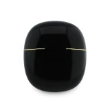 Guess Gold Line Glossy Classic Logo TWS Bezdrátová Sluchátka Black