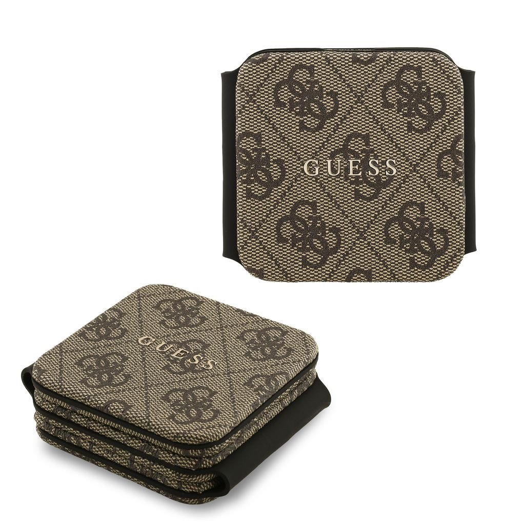 Guess PU 4G MagSafe 3v1 hnědá