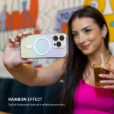 Zadní kryt FIXED MagRainbow s podporou MagSafe pro Samsung Galaxy S25 Ultra, duhový